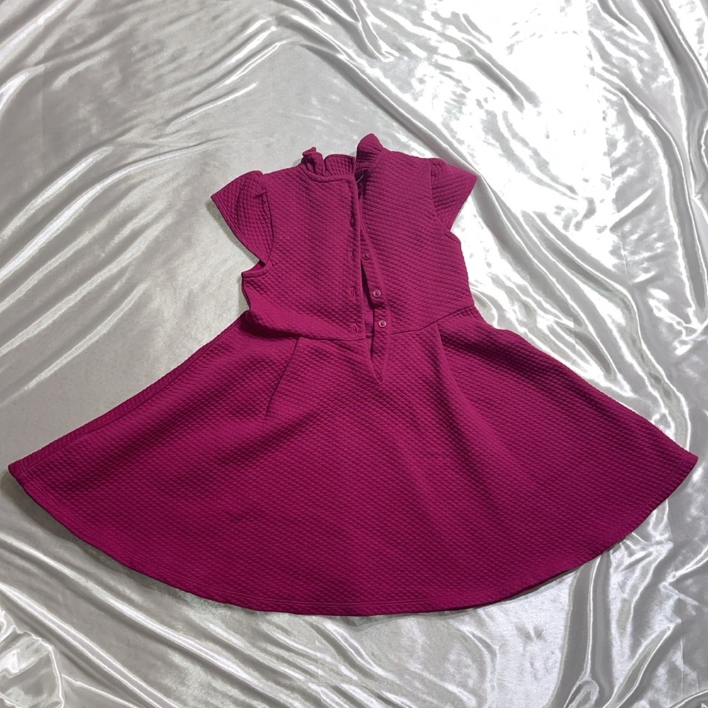 Janie And Jack Ruffle Quilted Dress - Picture 2 of 2